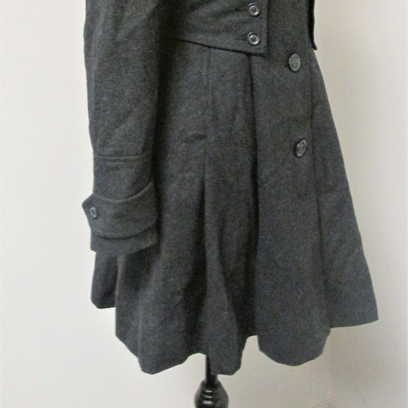 Hazel Women's Full Button Coat peacoat - Picture 6 of 8